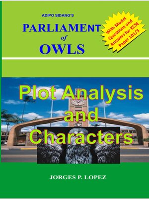 cover image of Adipo Sidang Parliament of Owls